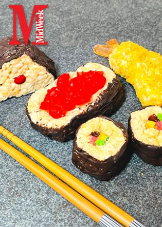 MidWeek: Simple Sushi Sweets & Shrimp Tempura